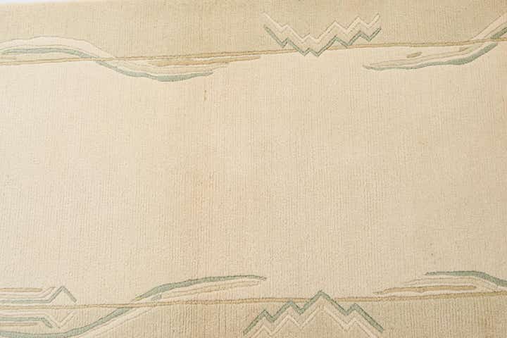 2' 7 x 9' 10 Hand Knotted Darya Wool Runner Rug