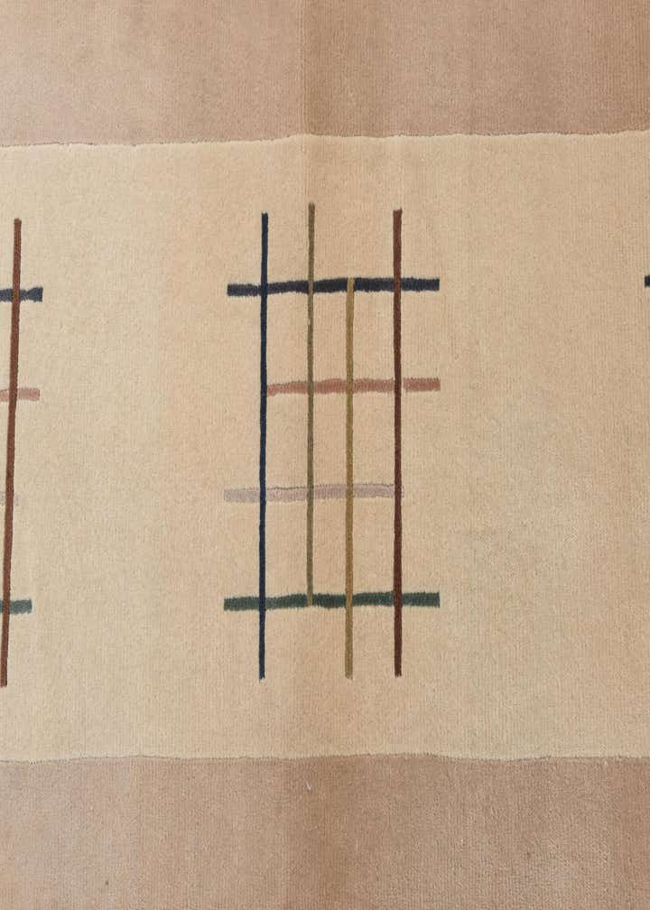 2' 7 x 9' Hand Knotted Darya Wool Runner Rug