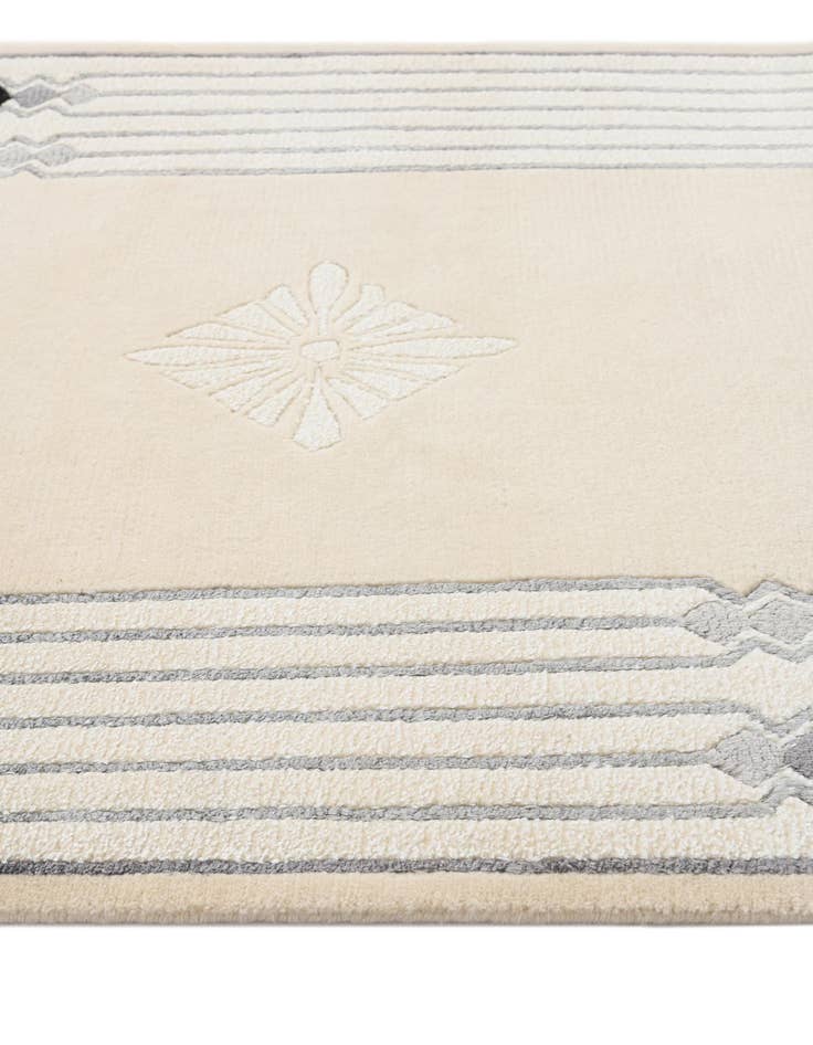 Detail image of 2' 7 x 13'  Hand Knotted Darya Wool Runner Rug