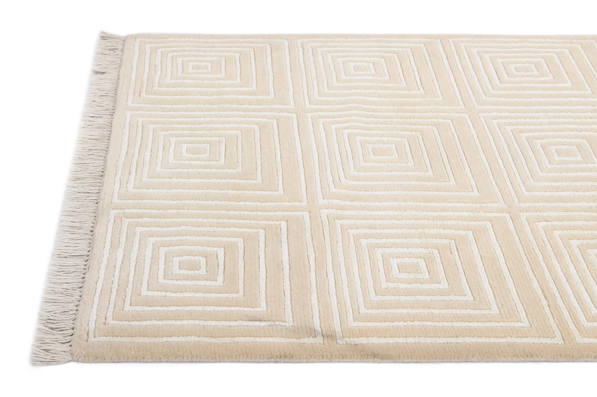 2' 8 x 12' 8 Hand Knotted Darya Wool Runner Rug