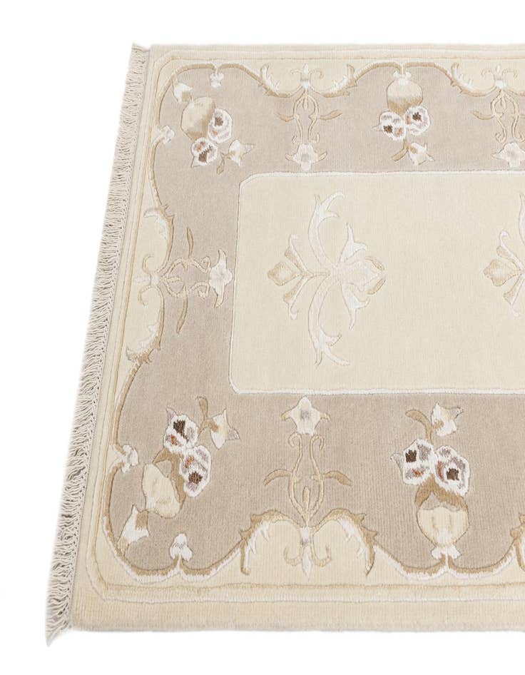 Detail image of 2' 10 x 12' 10 Hand Knotted Darya Wool Runner Rug