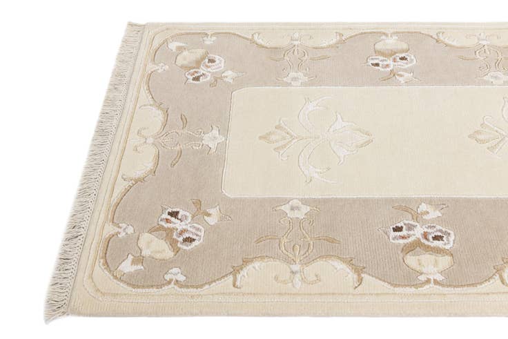 Detail image of 2' 10 x 12' 10 Hand Knotted Darya Wool Runner Rug