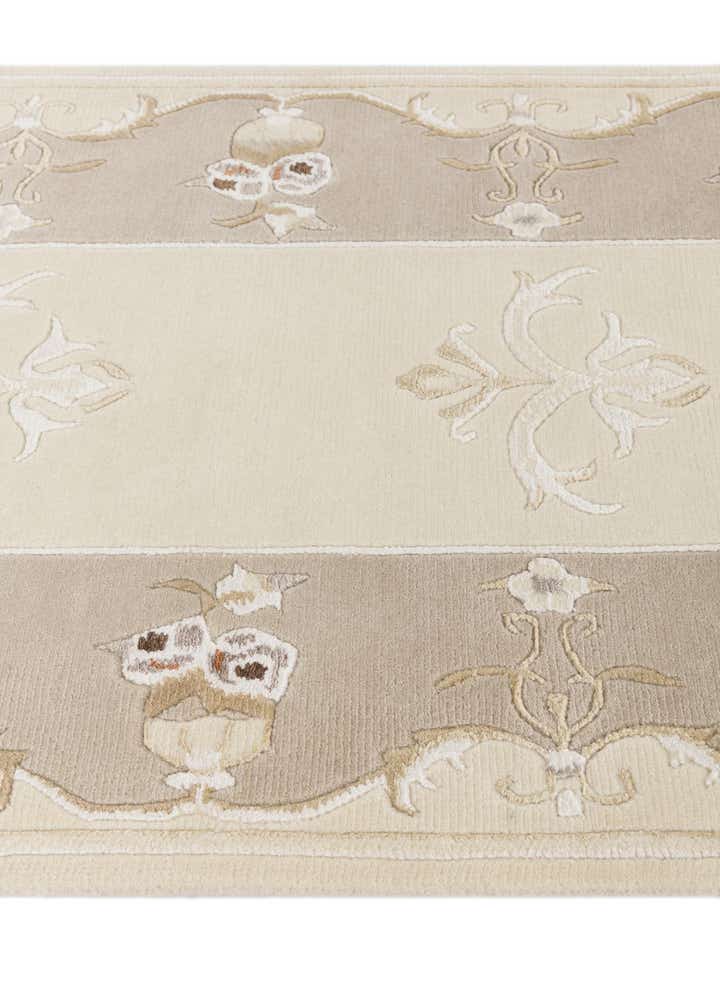 2' 10 x 12' 10 Hand Knotted Darya Wool Runner Rug