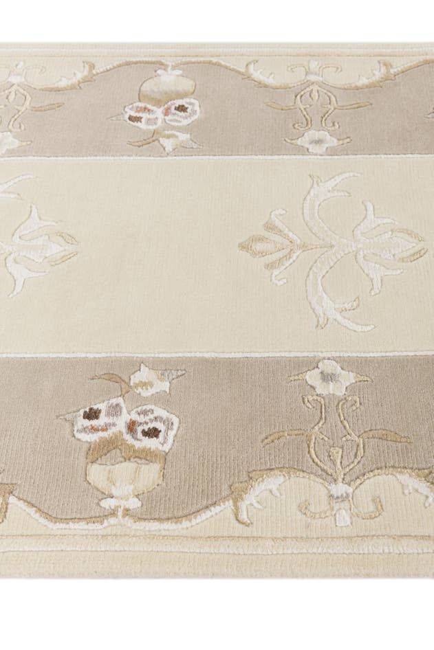 Detail image of 2' 10 x 12' 10 Hand Knotted Darya Wool Runner Rug