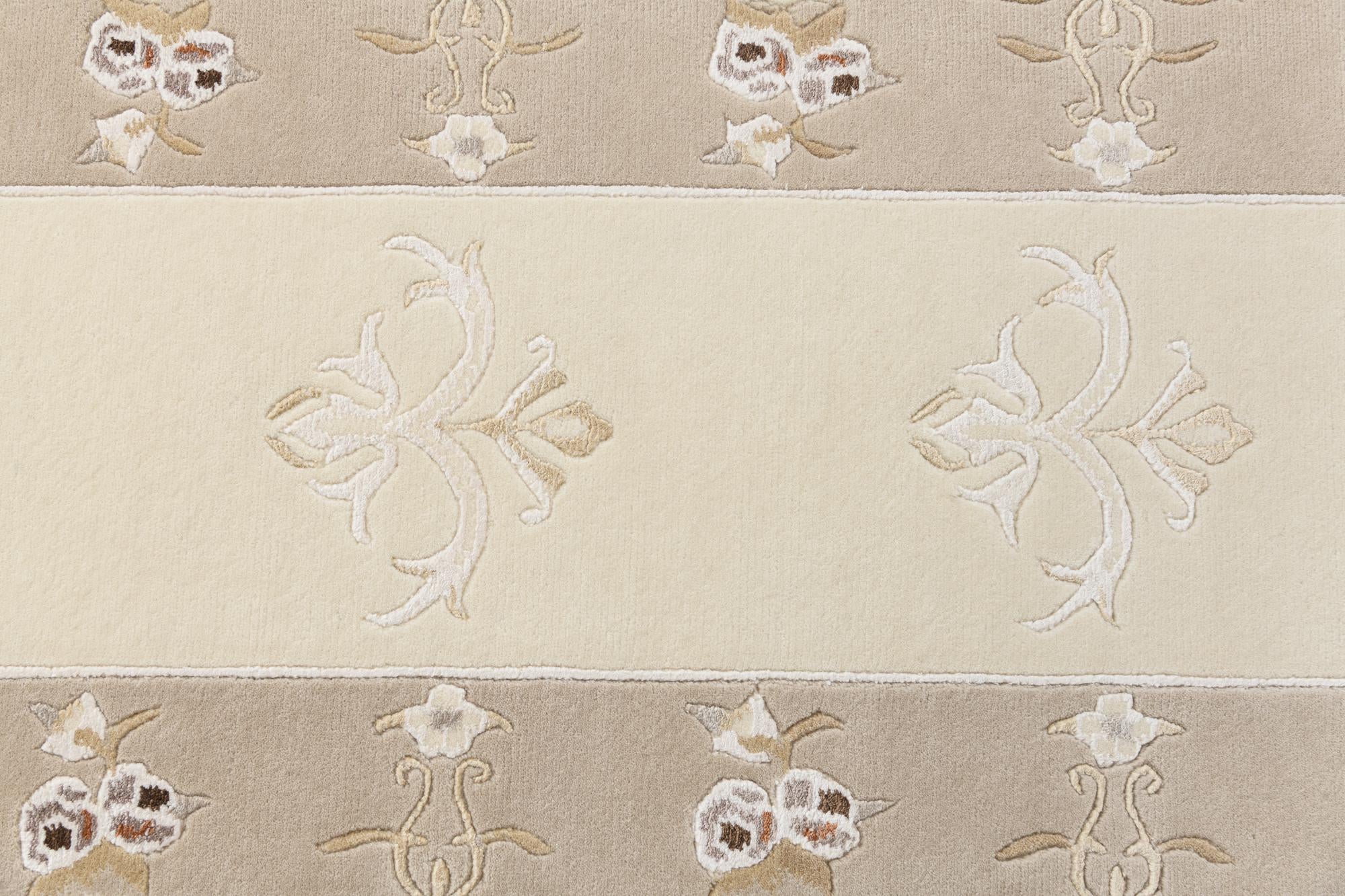 2' 10 x 12' 10 Hand Knotted Darya Wool Runner Rug