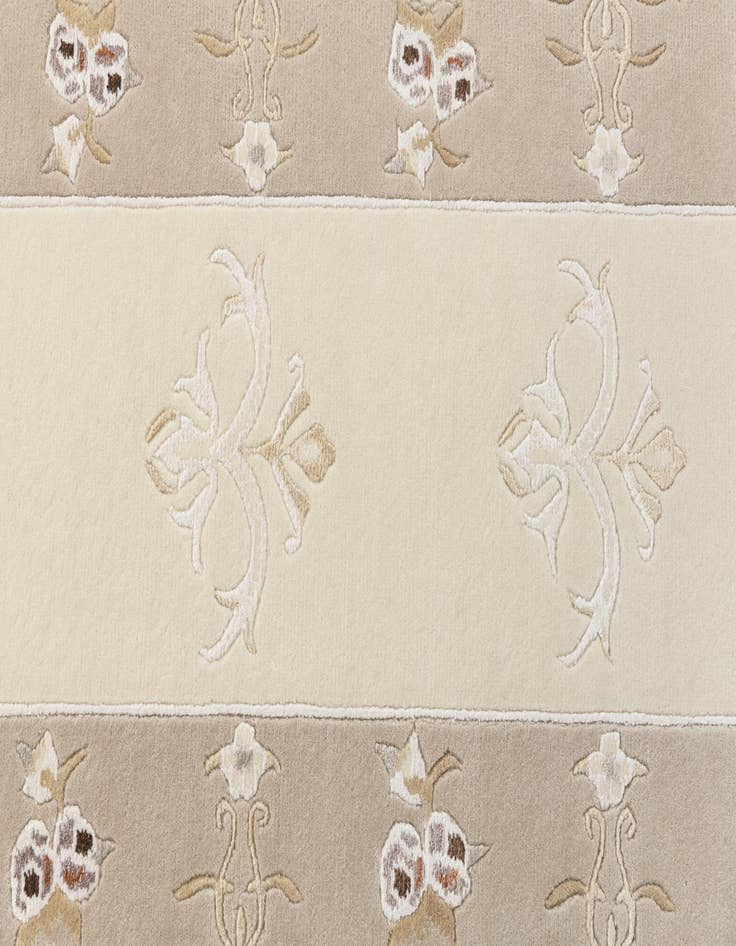 Detail image of 2' 10 x 12' 10  Hand Knotted Darya Wool Runner Rug