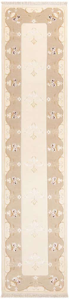 2' 10 x 12' 10 Hand Knotted Darya Wool Runner Rug