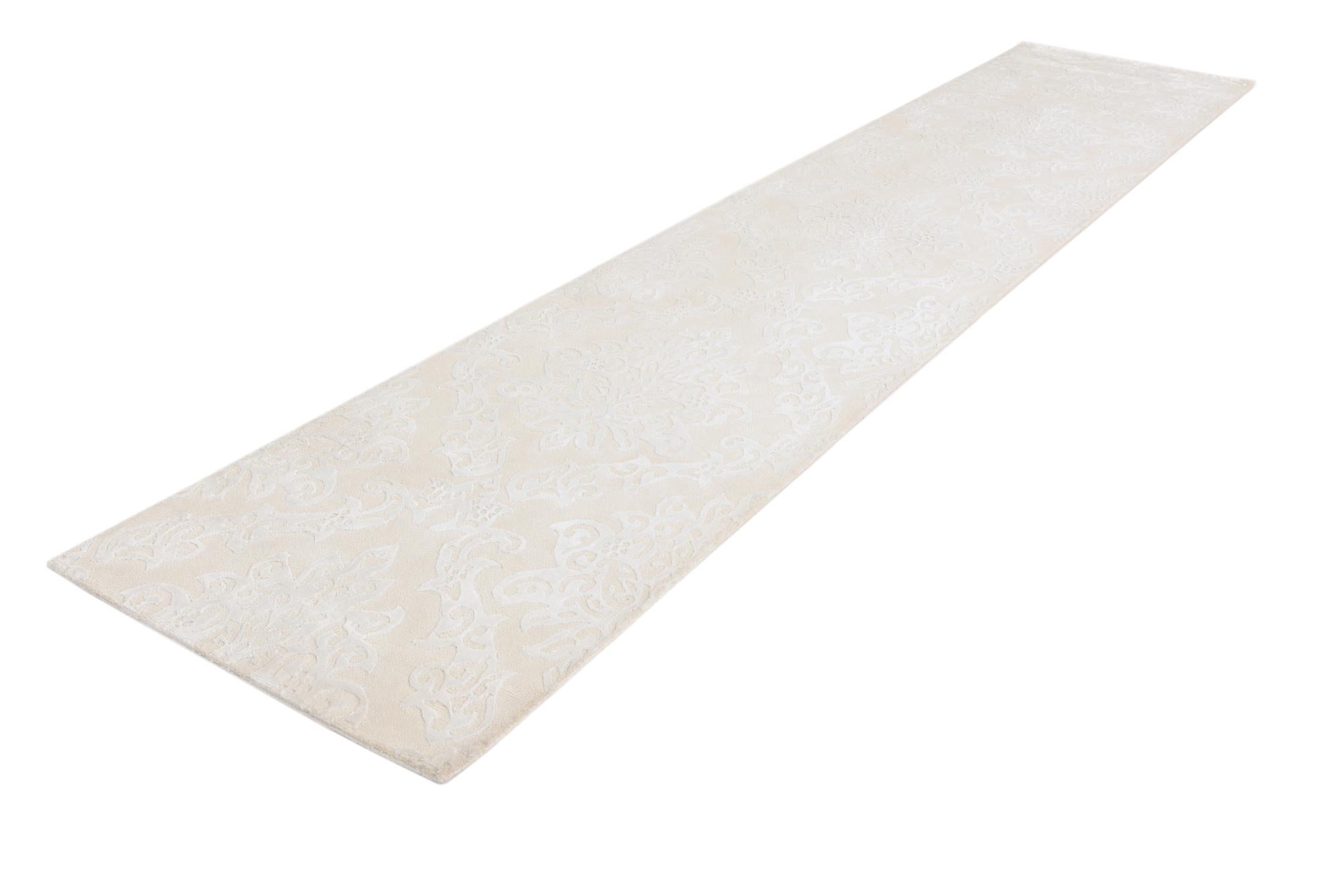 2' 9 x 13' 2 Hand Knotted Darya Wool Runner Rug