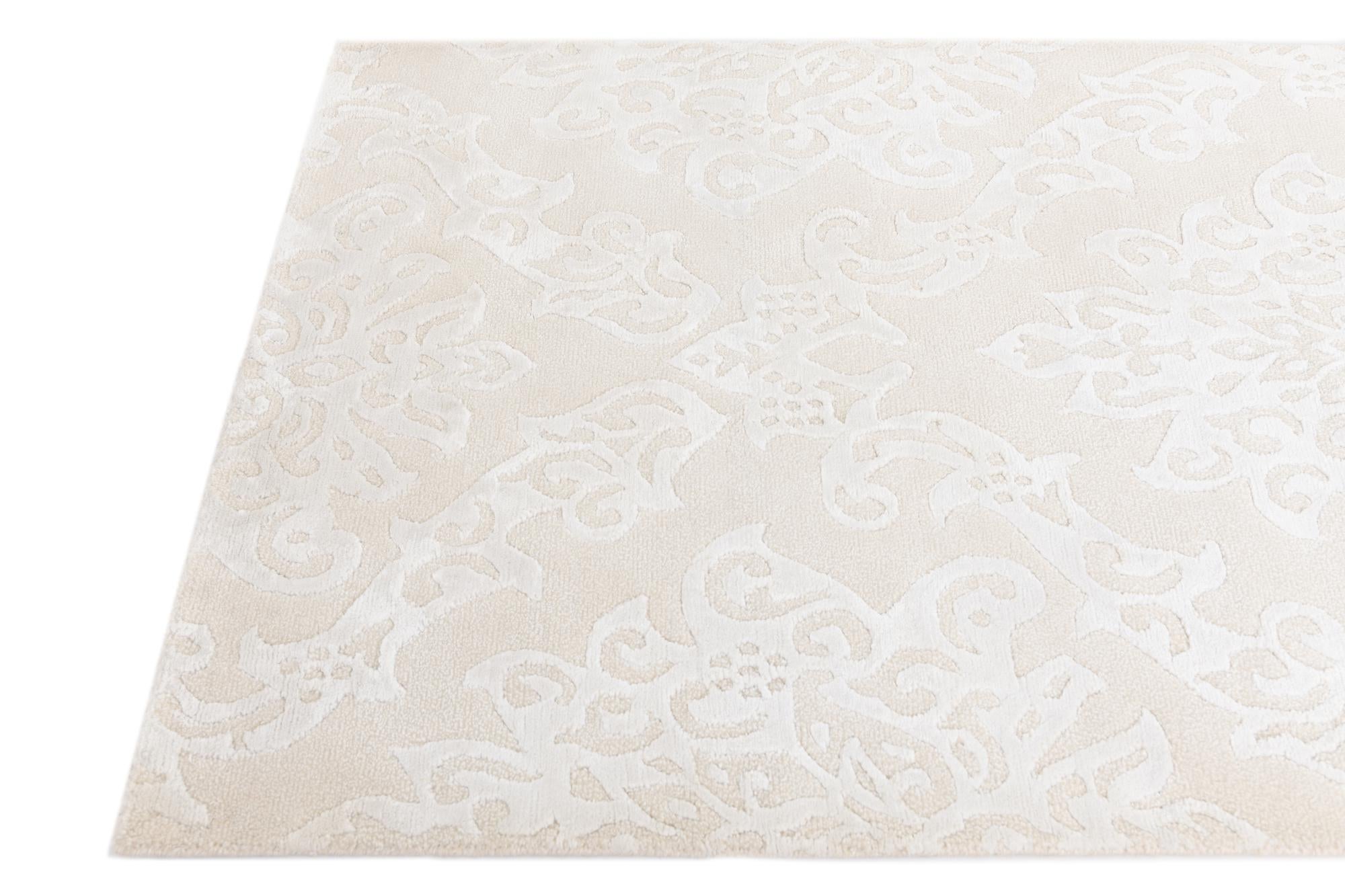 2' 9 x 13' 2 Hand Knotted Darya Wool Runner Rug