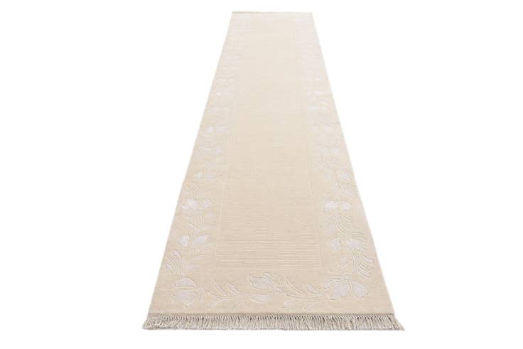 Detail image of 2' 11 x 13' 1 Hand Knotted Darya Wool Runner Rug