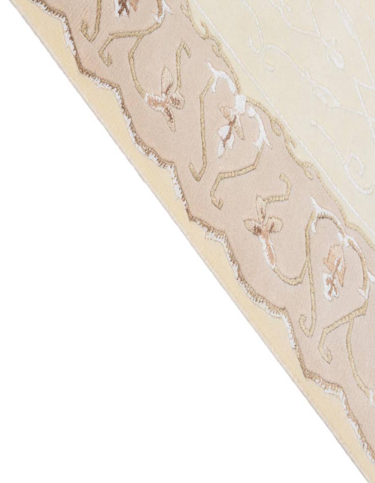 Detail image of 2' 8 x 6' 5  Hand Knotted Darya Wool Runner Rug