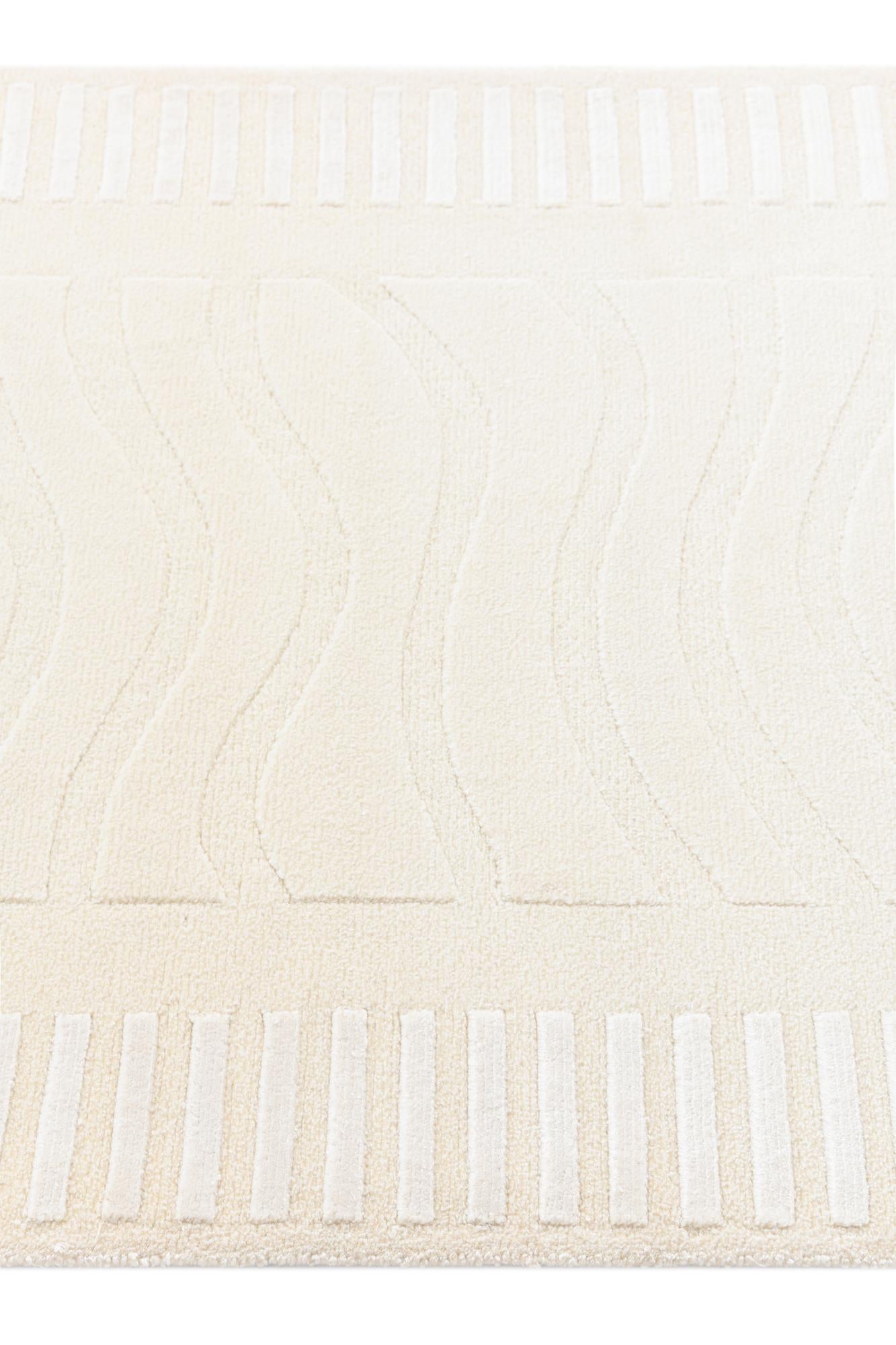 2' 11 x 9' 9 Hand Knotted Darya Wool Runner Rug