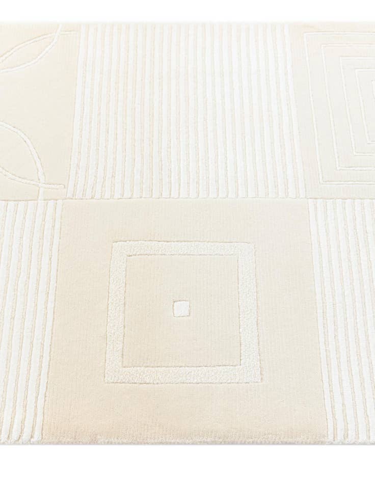 Detail image of 2' 9 x 10'  Hand Knotted Darya Wool Runner Rug