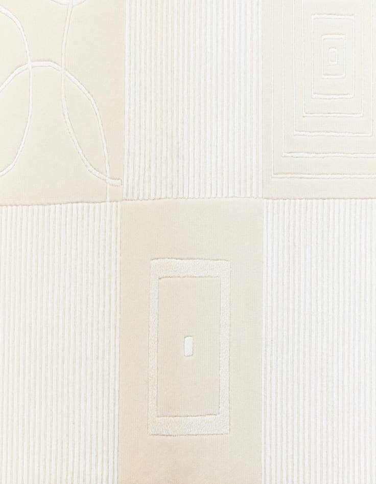 Detail image of 2' 9 x 10'  Hand Knotted Darya Wool Runner Rug