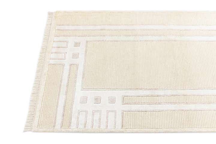 2' 8 x 9' 5 Hand Knotted Darya Wool Runner Rug
