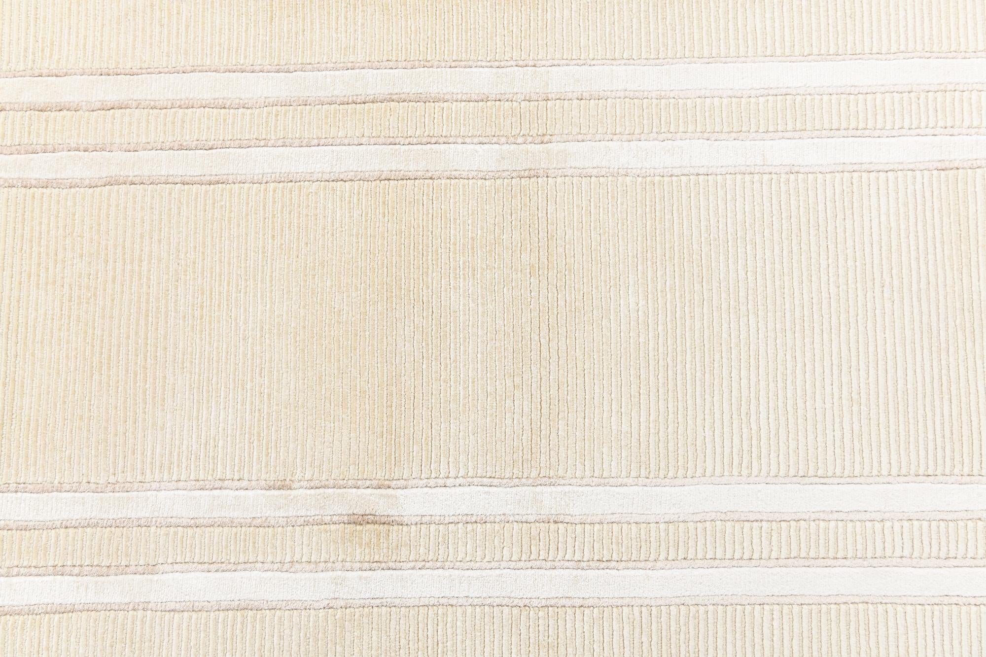 2' 8 x 9' 5 Hand Knotted Darya Wool Runner Rug