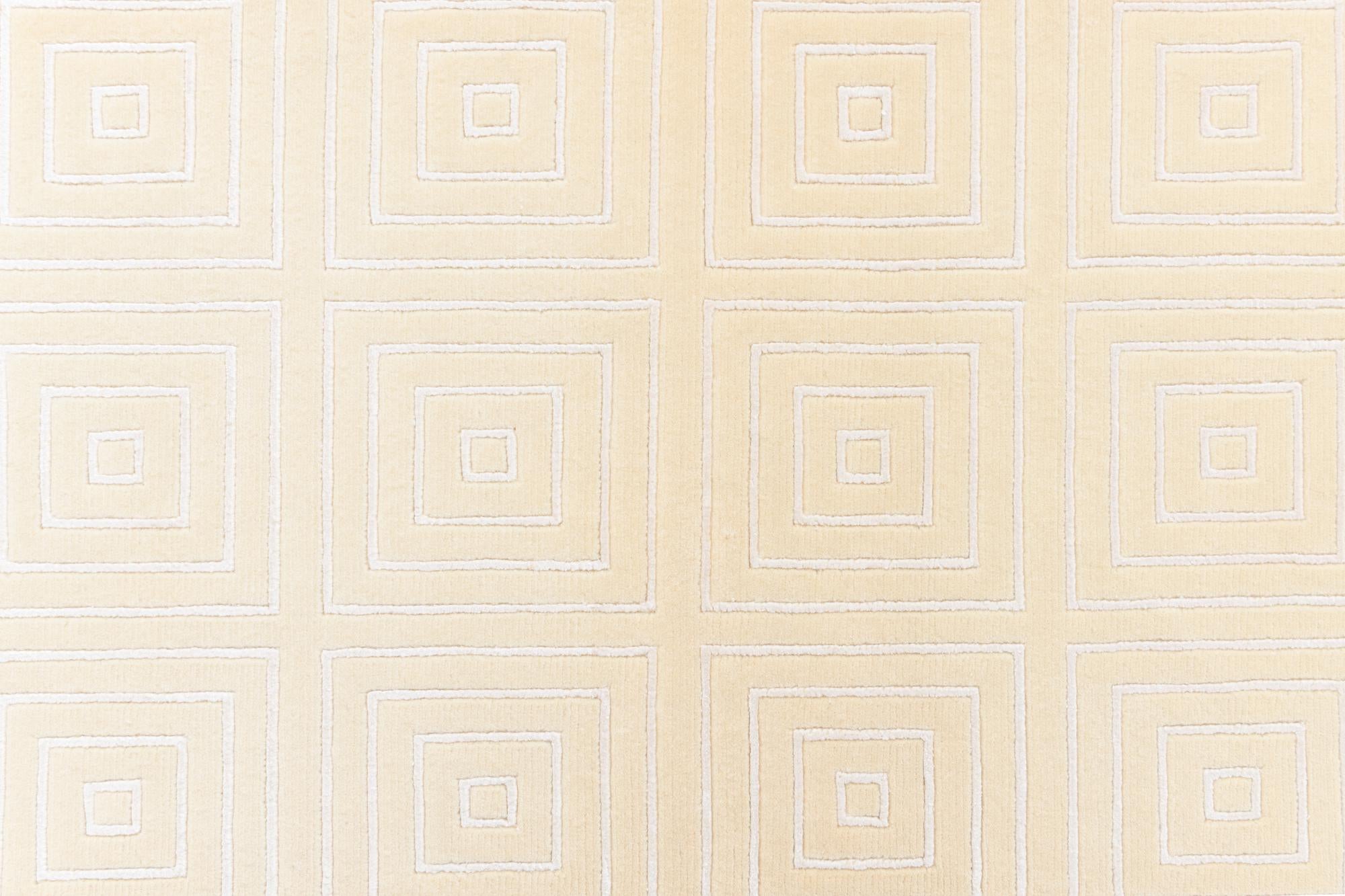 2' 9 x 10' Hand Knotted Darya Wool Runner Rug