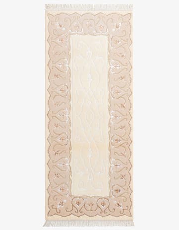 2' 8 x 6' 5 Hand Knotted Darya Wool Runner Rug