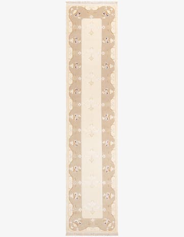 2' 10 x 12' 10 Hand Knotted Darya Wool Runner Rug