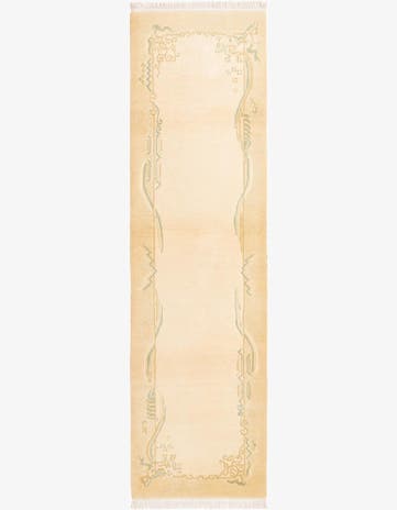 2' 7 x 9' 10 Hand Knotted Darya Wool Runner Rug