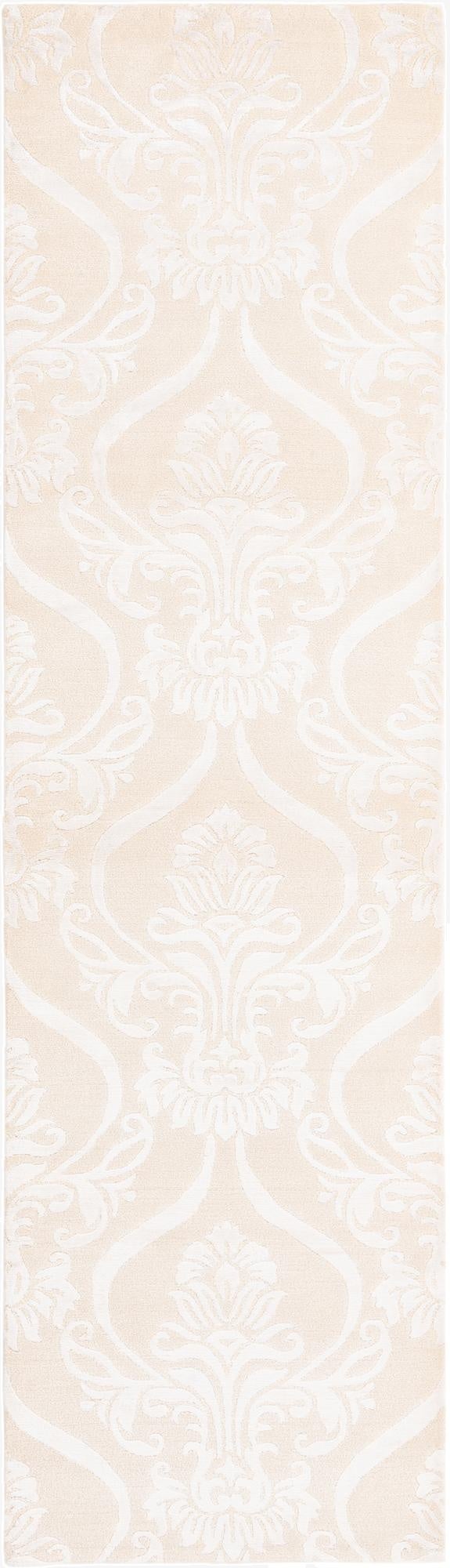 2' 8 x 9' 10  Hand Knotted Darya Wool Runner Rug