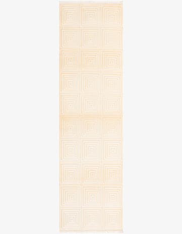 2' 7 x 9' 7 Hand Knotted Darya Wool Runner Rug