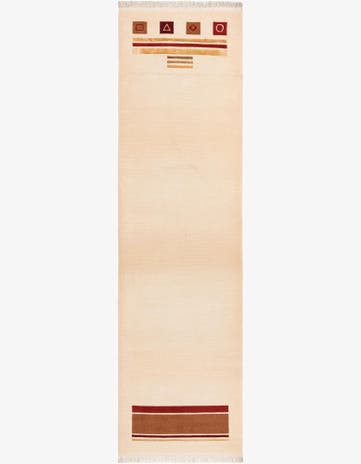 2' 9 x 9' 10 Hand Knotted Darya Wool Runner Rug