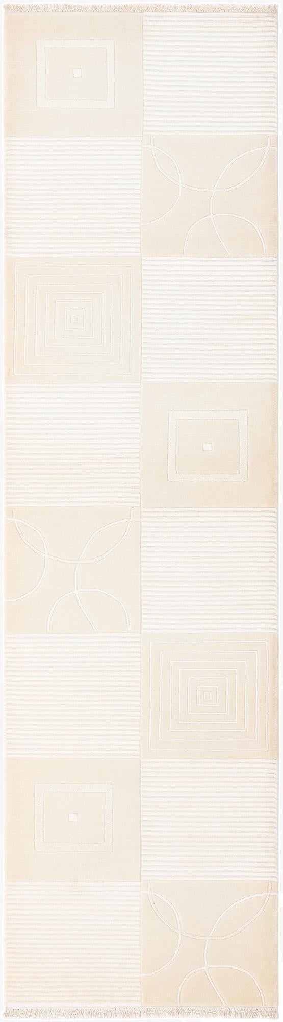 2' 9 x 10'  Hand Knotted Darya Wool Runner Rug