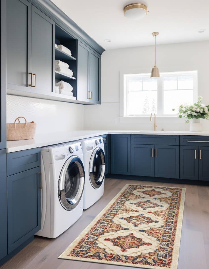 Detail image of 2' 7 x 10' Eden Runner Rug