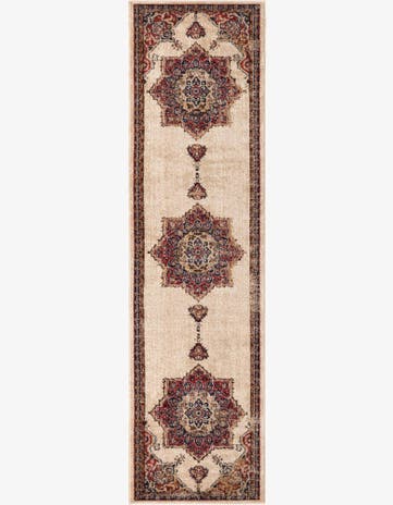 Cream Eden Runner Rug