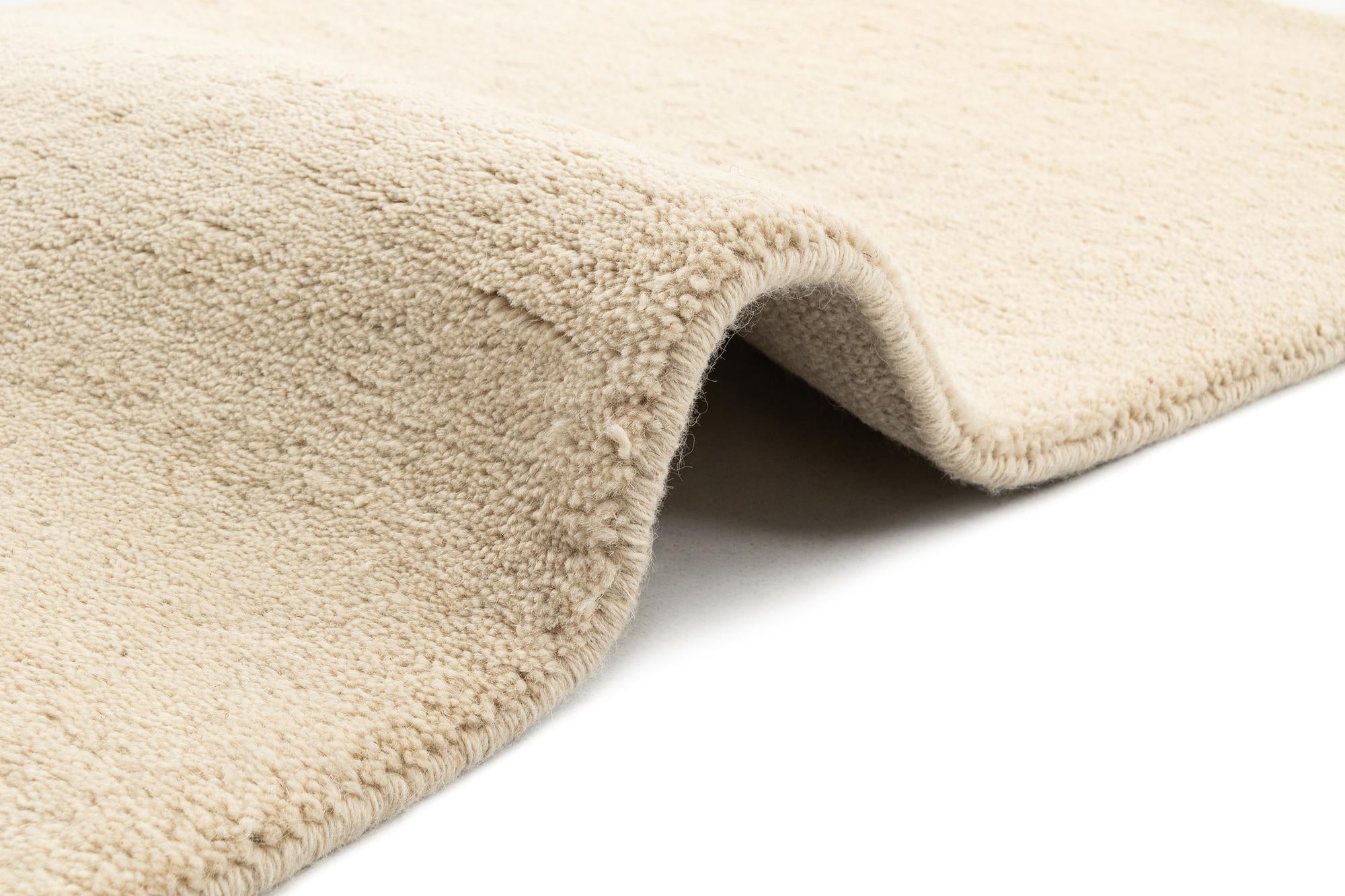 2' 4 x 4' 8 Hand Knotted Gabbeh Wool Runner Rug