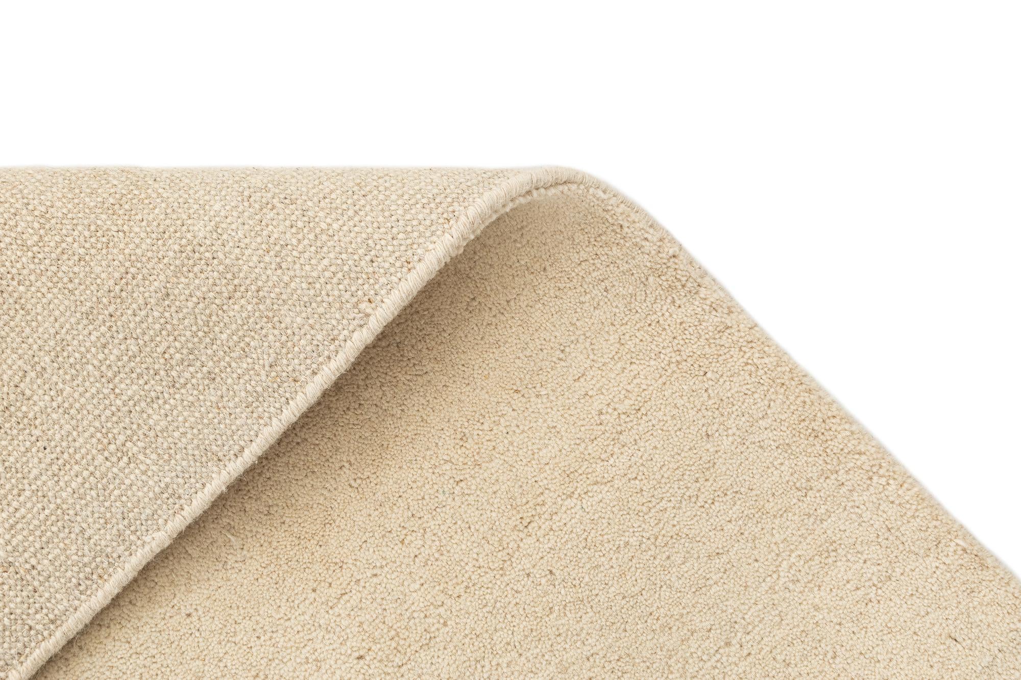 2' 4 x 4' 8 Hand Knotted Gabbeh Wool Runner Rug