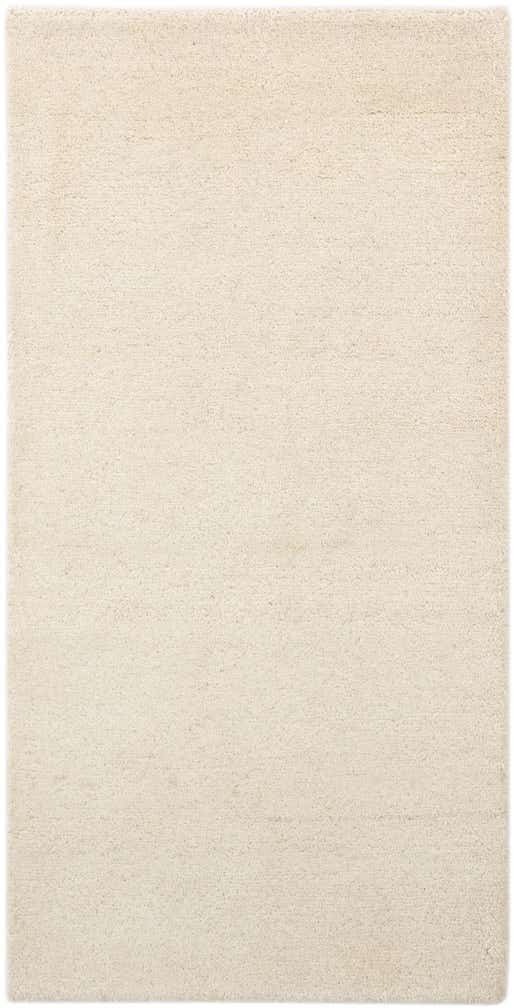 2' 4 x 4' 8 Hand Knotted Gabbeh Wool Runner Rug