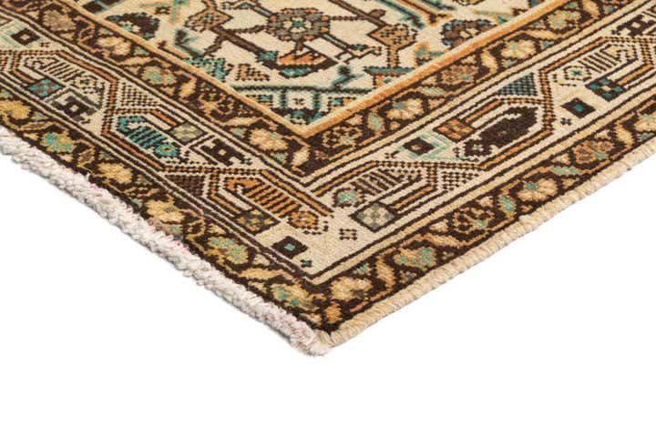 4' x 10' 2 Hamedan Wool Runner Rug
