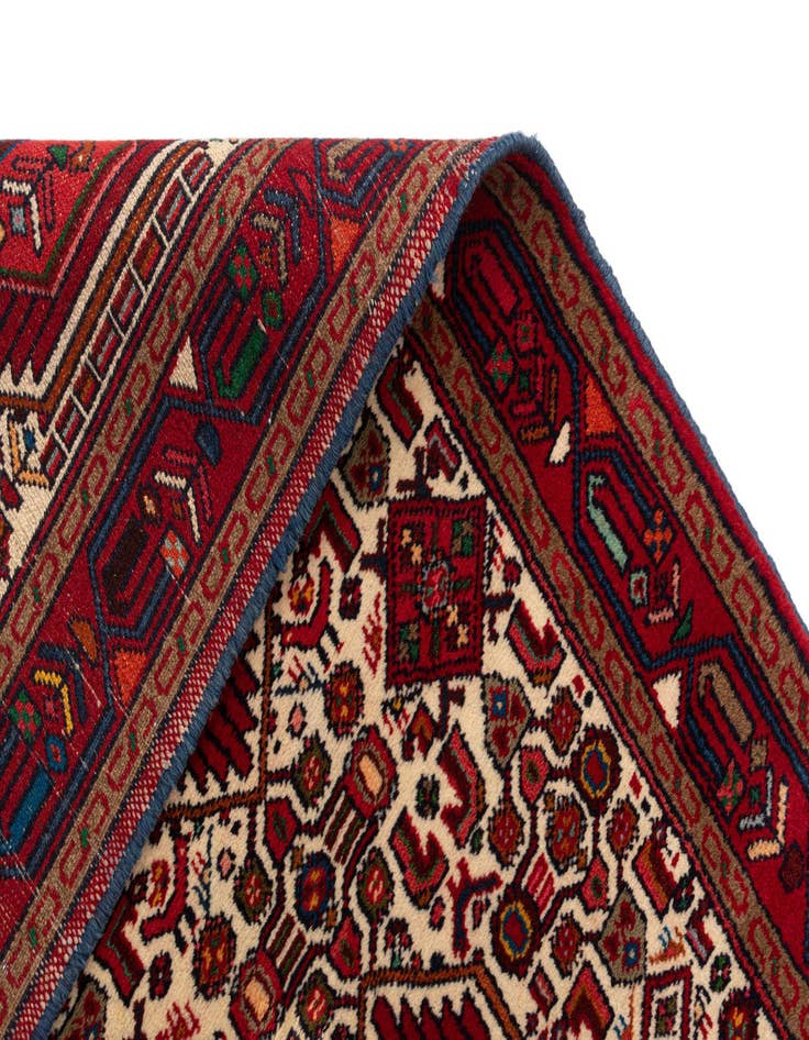Detail image of 2' 7 x 11' 7 Hamedan Wool Runner Rug