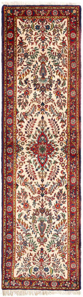 Detail image of 2' 9 x 10' 3 Hamedan Wool Runner Rug