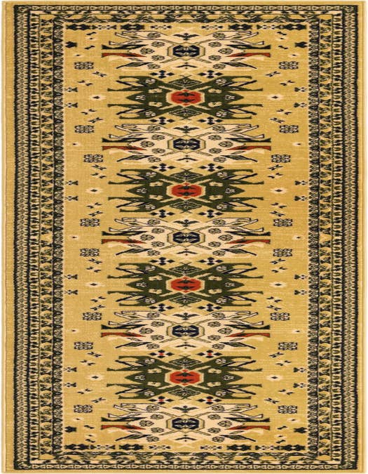 Detail image of 2' 7 x 10' Heris Runner Rug