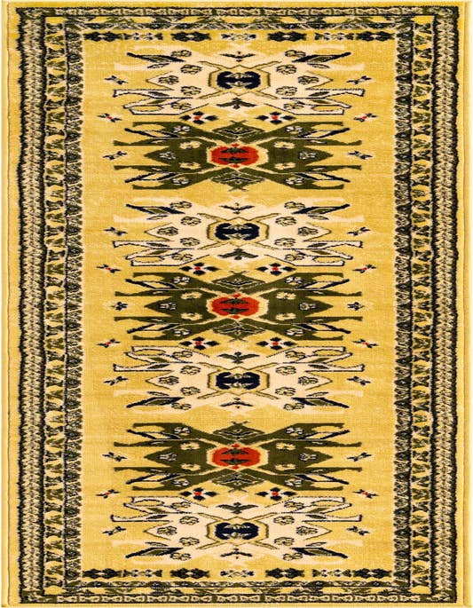 Detail image of 2' x 8' 2 Heris Runner Rug