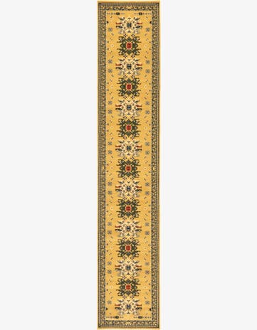 Cream Heris Runner Rug