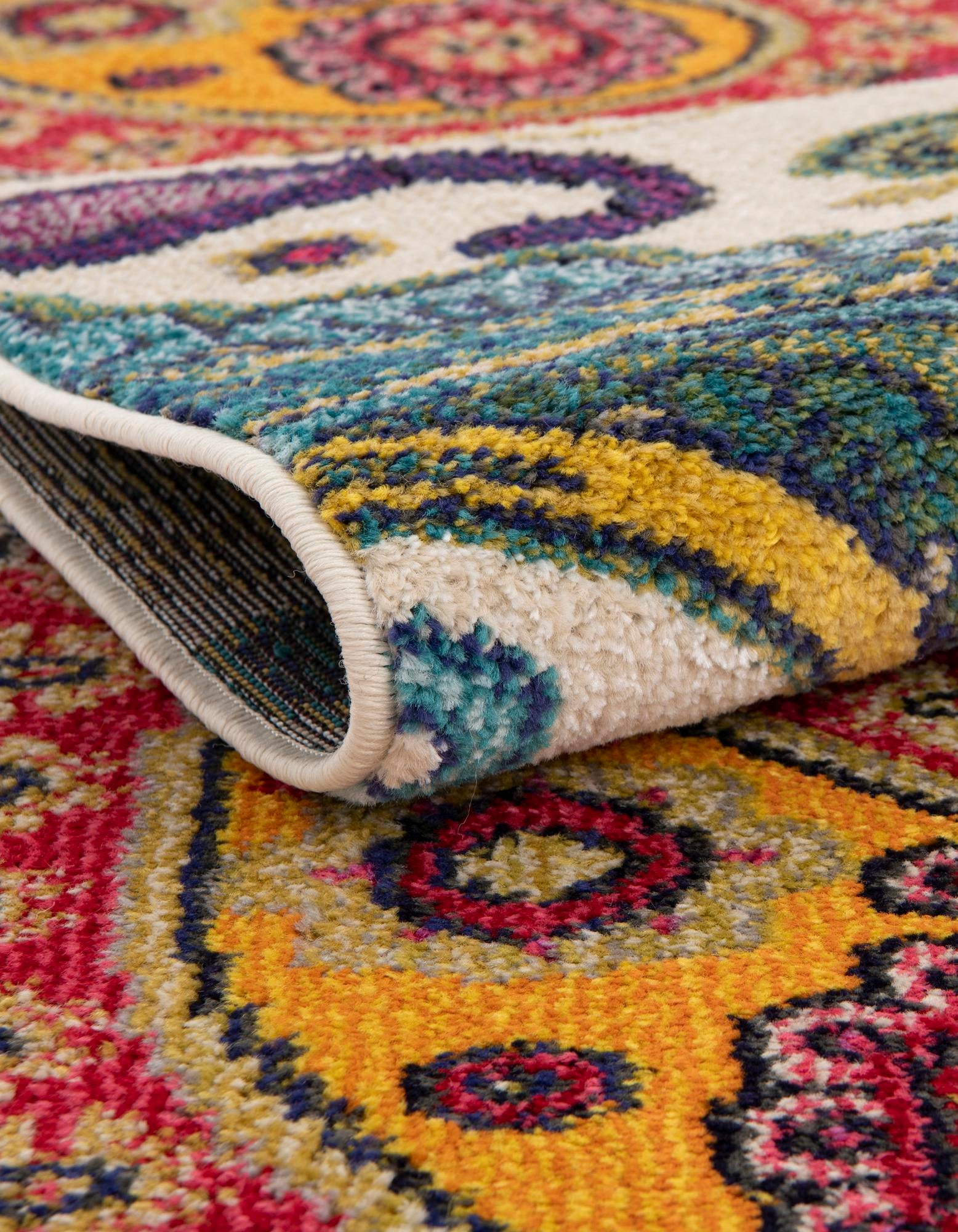 2' 2 x 6' 9 Washable Hyacinth Runner Rug