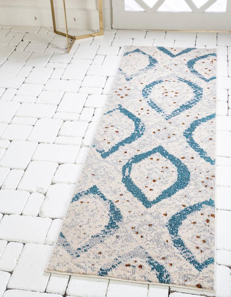 Detail image of 2' 7 x 10' Washable Hyacinth Runner Rug