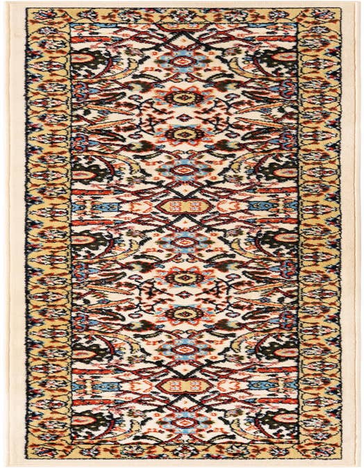 Detail image of 2' x 8' 2 Isfahan Design Runner Rug