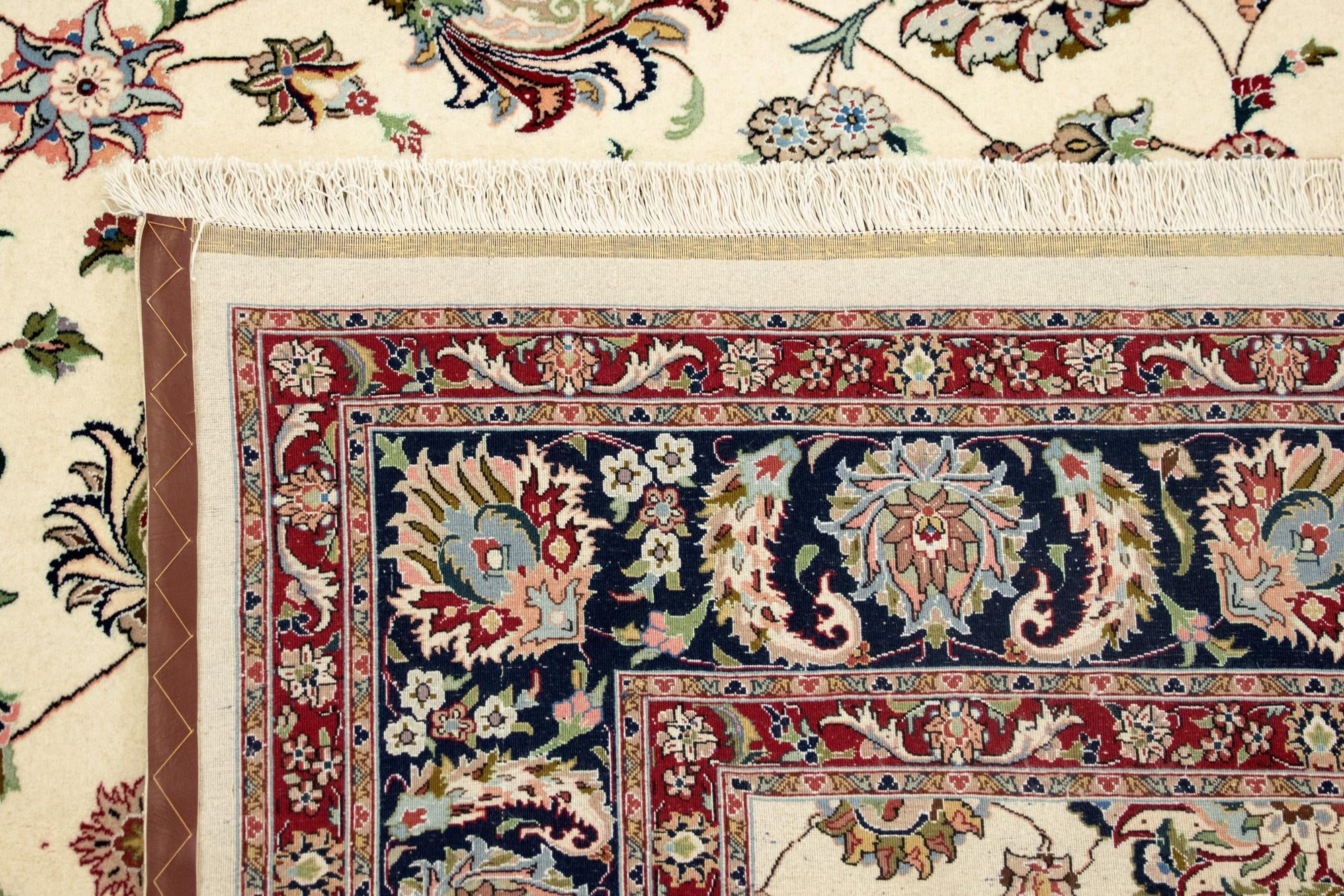 6' 10 x 20' 1 Hand Knotted Isfahan Persian Runner Rug