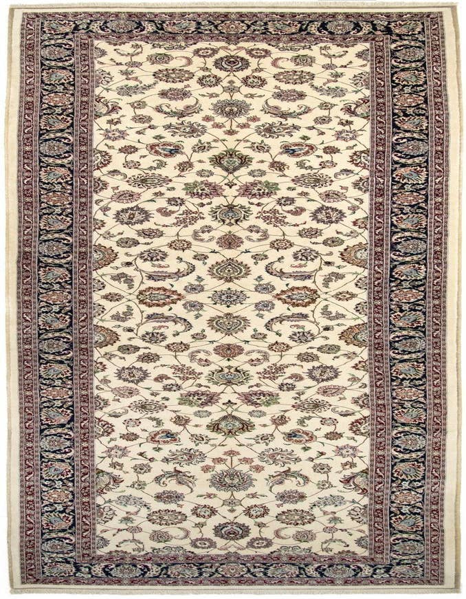 Detail image of 6' 10 x 20' 1  Hand Knotted Isfahan Persian Runner Rug