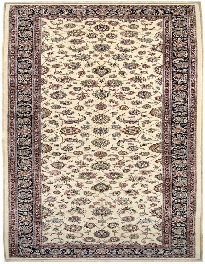 6' 10 x 20' 1 Hand Knotted Isfahan Persian Runner Rug