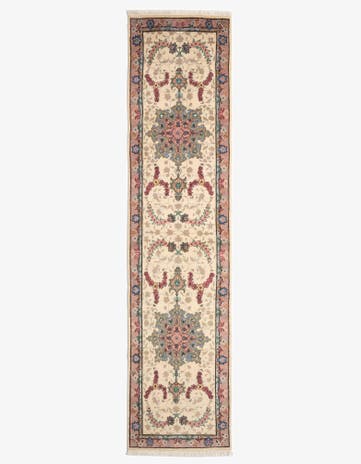 2' 11 x 12' 6 Kashan Wool Runner Rug