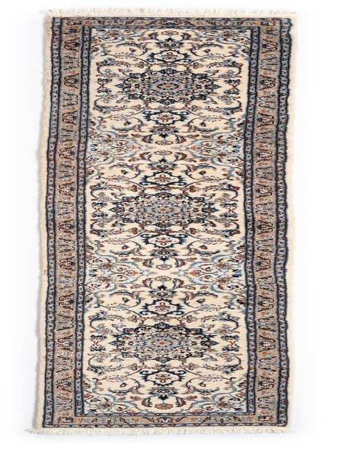 1' 11 x 10' Kashmar Wool Runner Rug