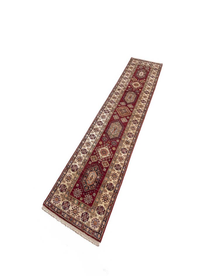 Detail image of 2' 7 x 10' 10 Kazak Wool Runner Rug