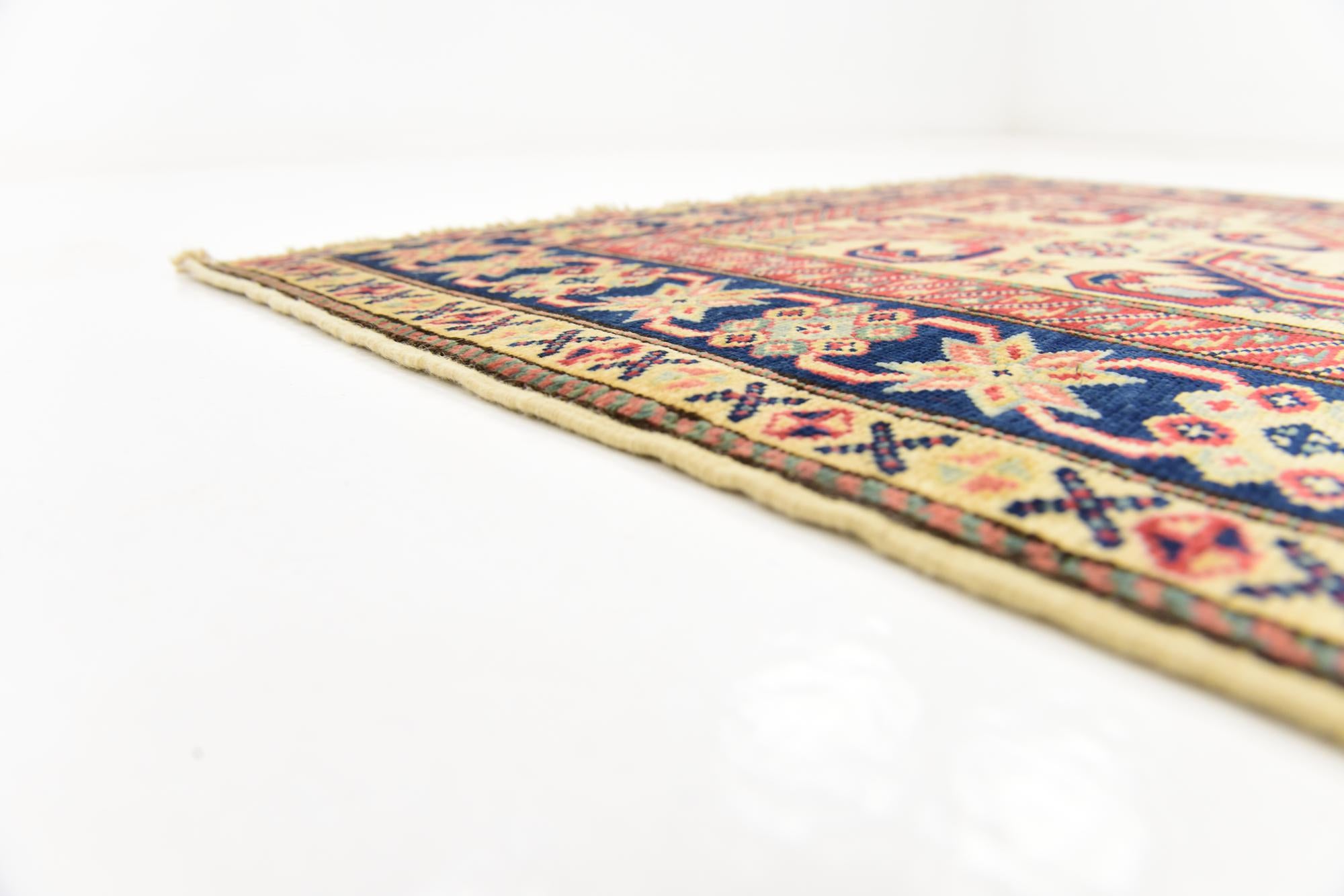 2' 9 x 9' 8 Hand Knotted Kazak Oriental Runner Rug