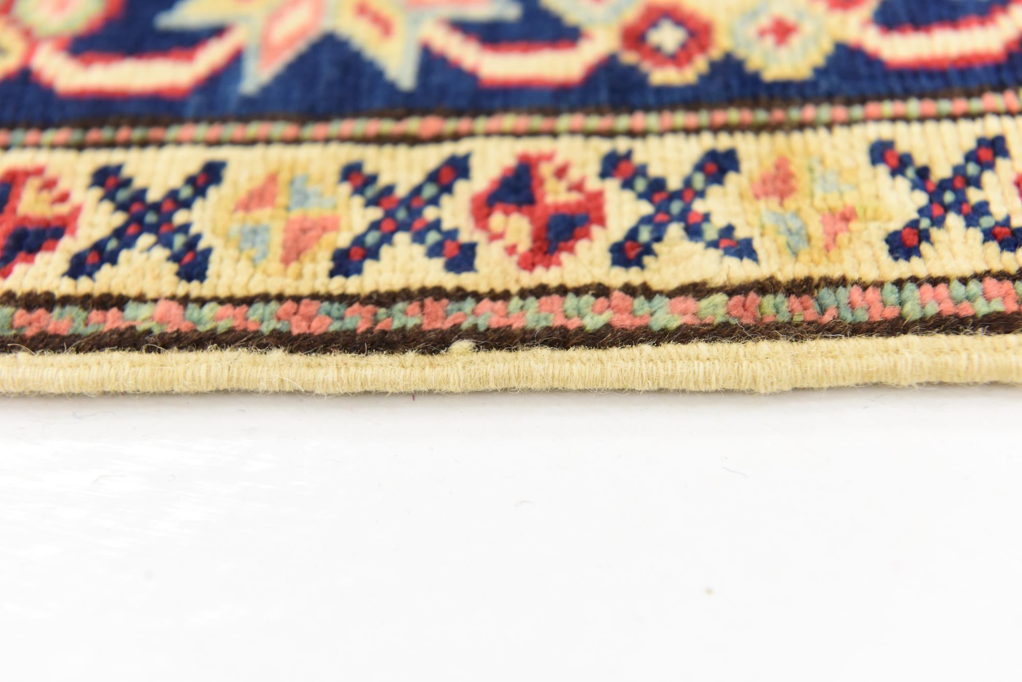 2' 9 x 9' 8 Hand Knotted Kazak Oriental Runner Rug